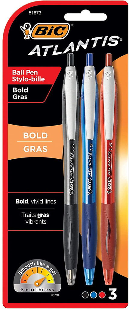 New Inc Optimus Felt Tip Pens Fine Point, 1 pack of 3 Pens ~Optimus ~ Black  Ink